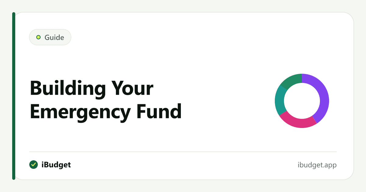 Emergency fund guide: sizing, protecting and rebuilding a cash safety net